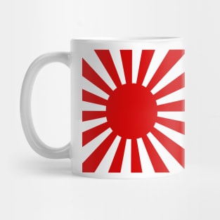 Japan rising sun flag Mug